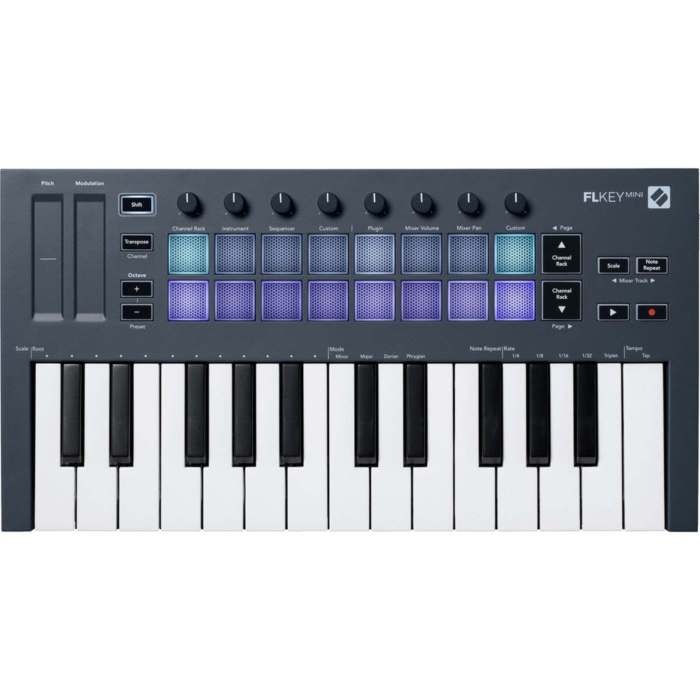 Novation FLkey Mini USB-MIDI Keyboard Controller for FL Studio CABLE KIT
