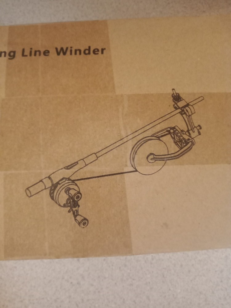 Fishing Line Winder. Black