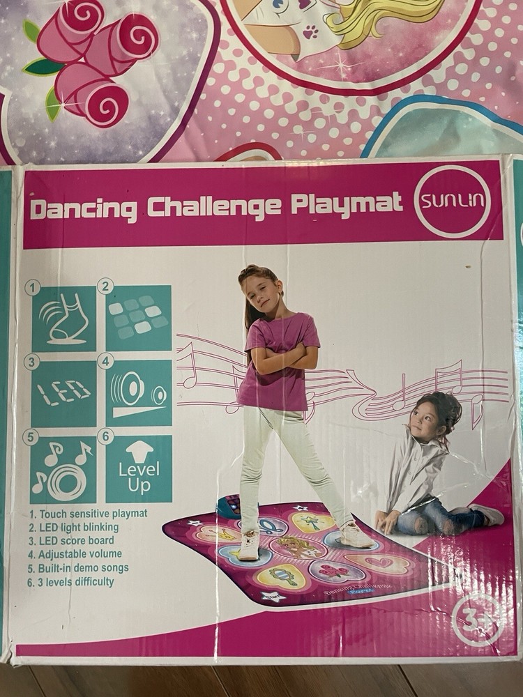 SUNLIN: Dancing Challenge Playmat. New Open Box
