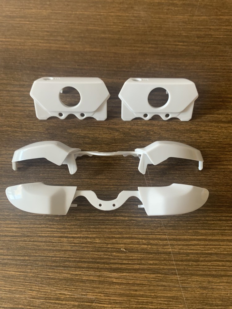 Xbox Elite Series 1 Controller Complete Replacement Bumper LB RB Buttons White