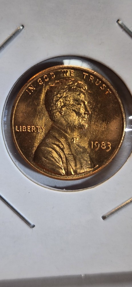1983 Lincoln Cent. Check Out Pics! Nice Luster Too!