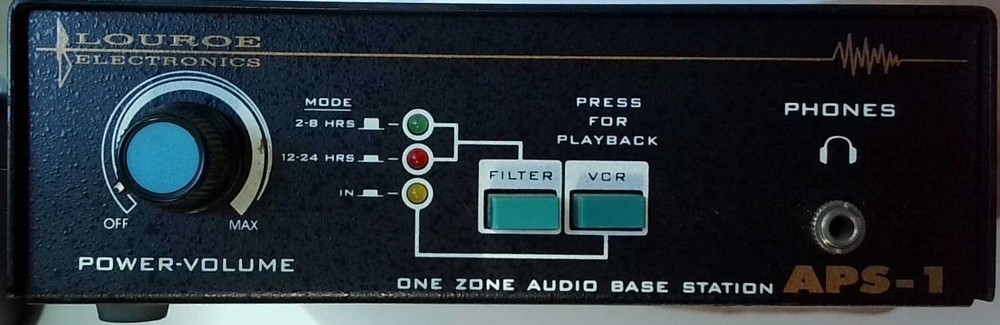 Louroe Electronics One Zone Audio Base Station APS-1