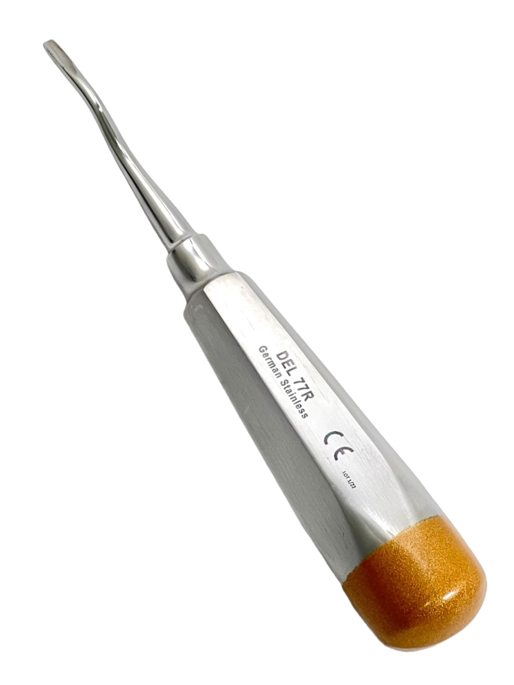 Dental Elevator Serrated No 77R E77R Light Handle Dental Instruments-German