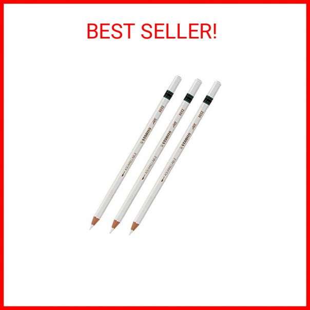 3 X Stabilo-All Pencil White