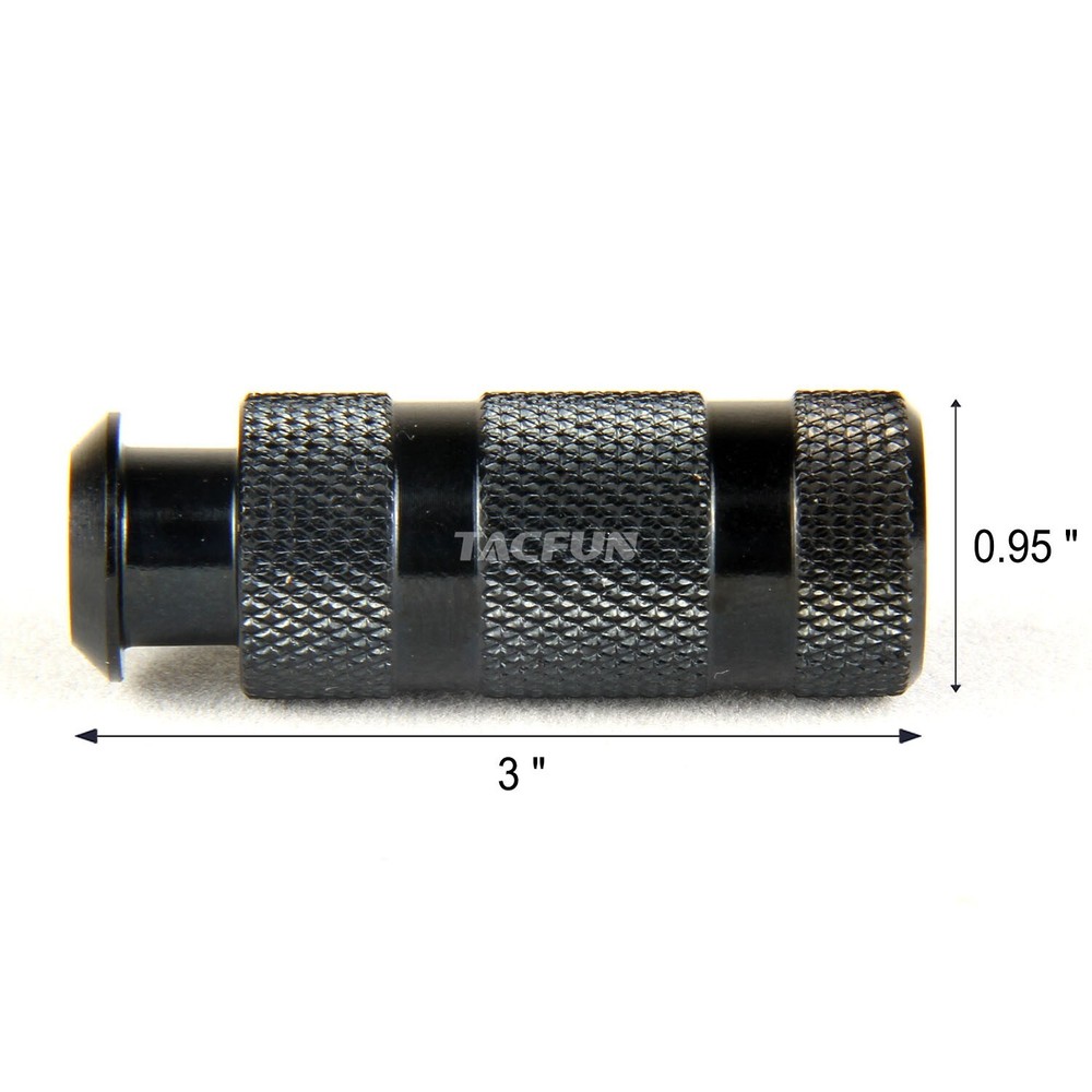 BLACK Aluminum Extended Handle For Ruger PC