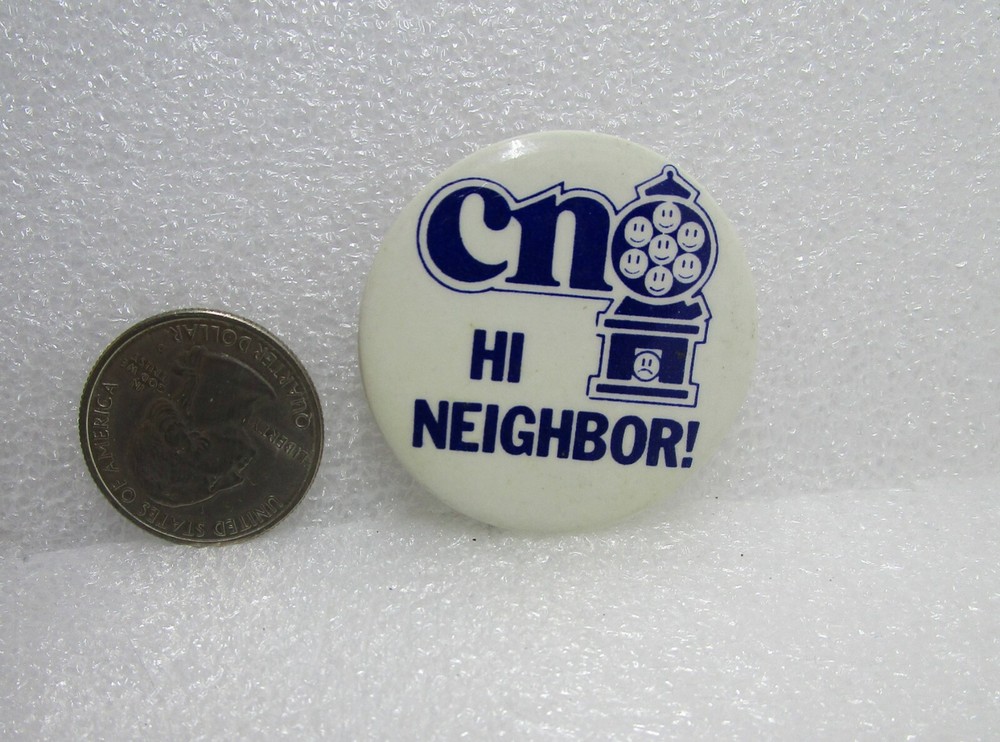 CNO Hi Neighbor Button Pin