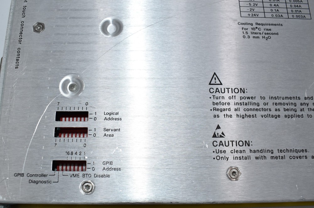 HP / Agilent 75000 Series C Command Module E1406A - Untested