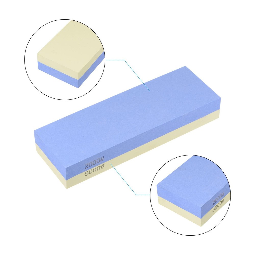 Stone sharpening 2000/5000 grain 2 side combination dimension 180x60x29mm