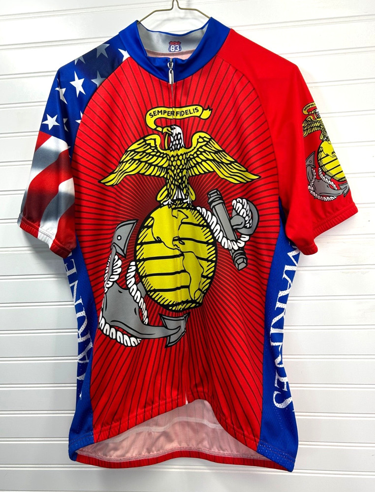 US Marine Corps Cycling Shirt