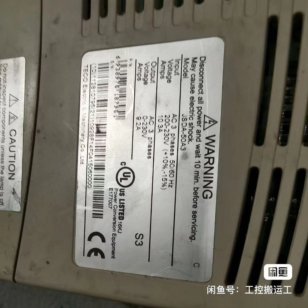 1PC USED Servo driver JSDA-50A3 (DHL or Fedex)