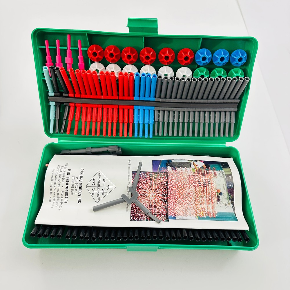 Molecular Visions Flexible Model Kit Missing Few Pieces Darling Models