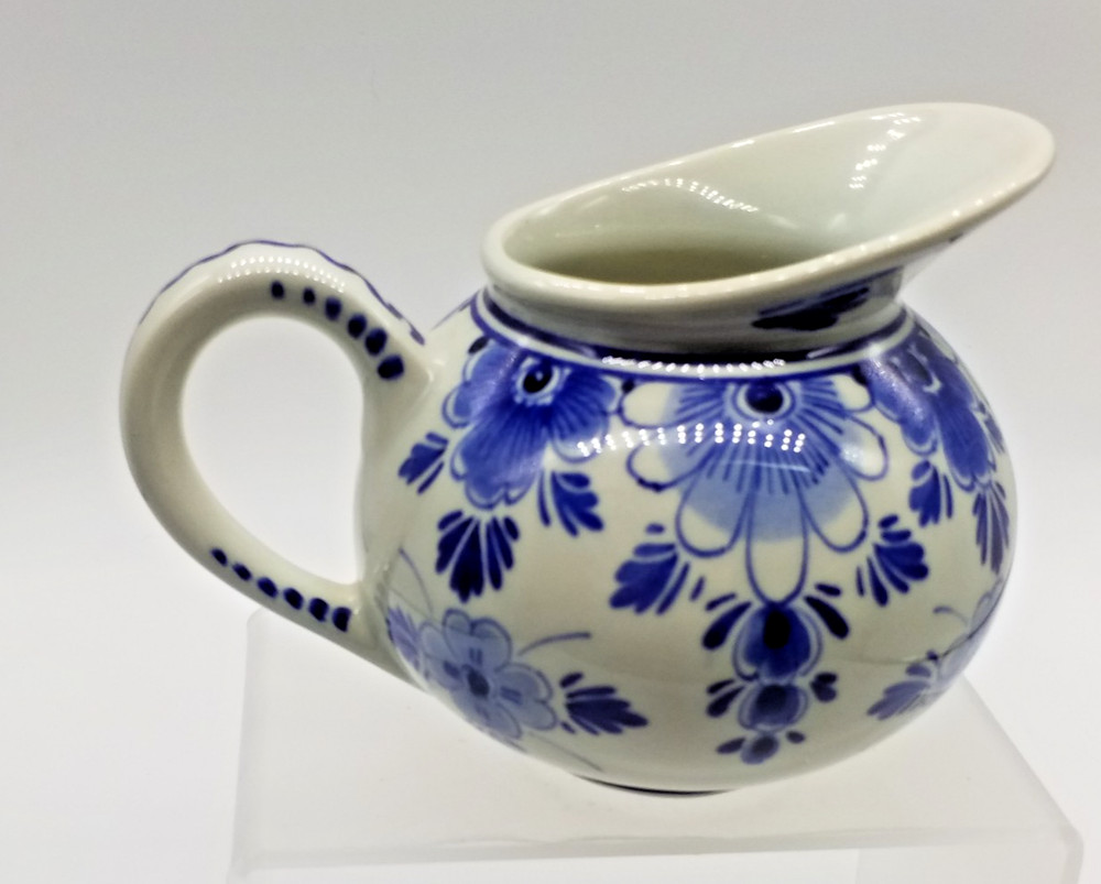 Delft Blue Hand Painted Creamer