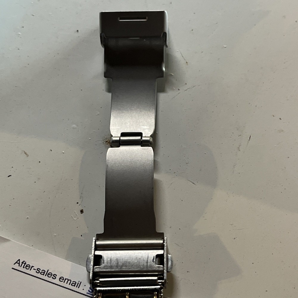 TIMEURE Silver Digital Pedometer Watch with Light and Step Counter