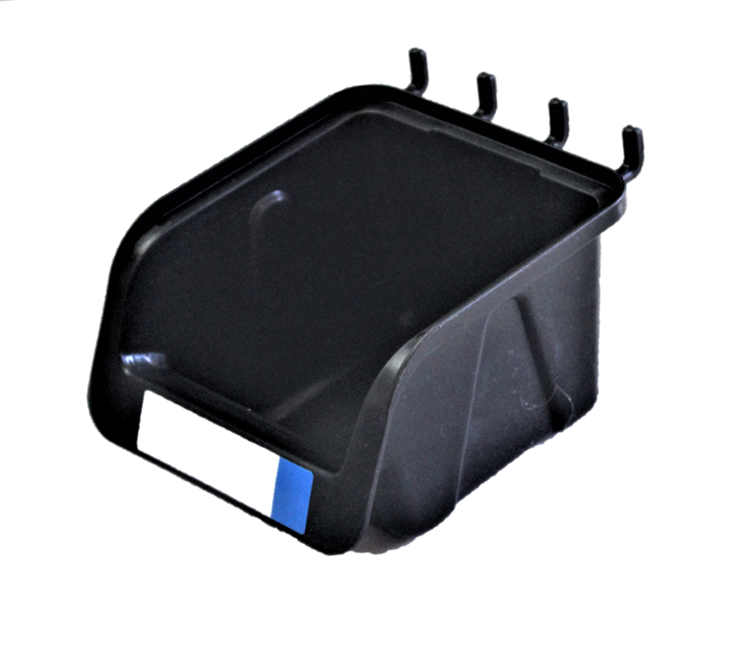 WallPeg Pegboard Bins - 15 Pc. Kit Hooks to Standard Peg Board Panel Workbench