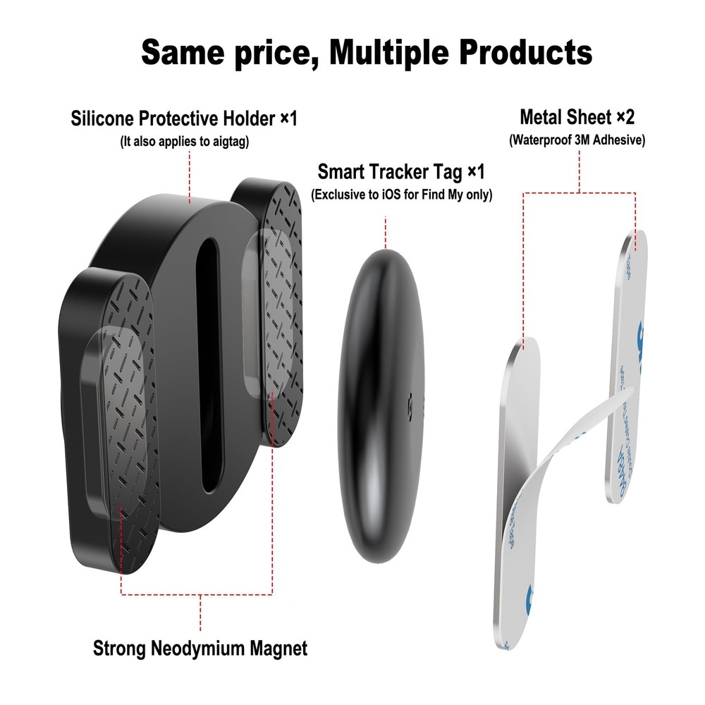 Car GPS Tracker for Vehicles Worldwide Work black