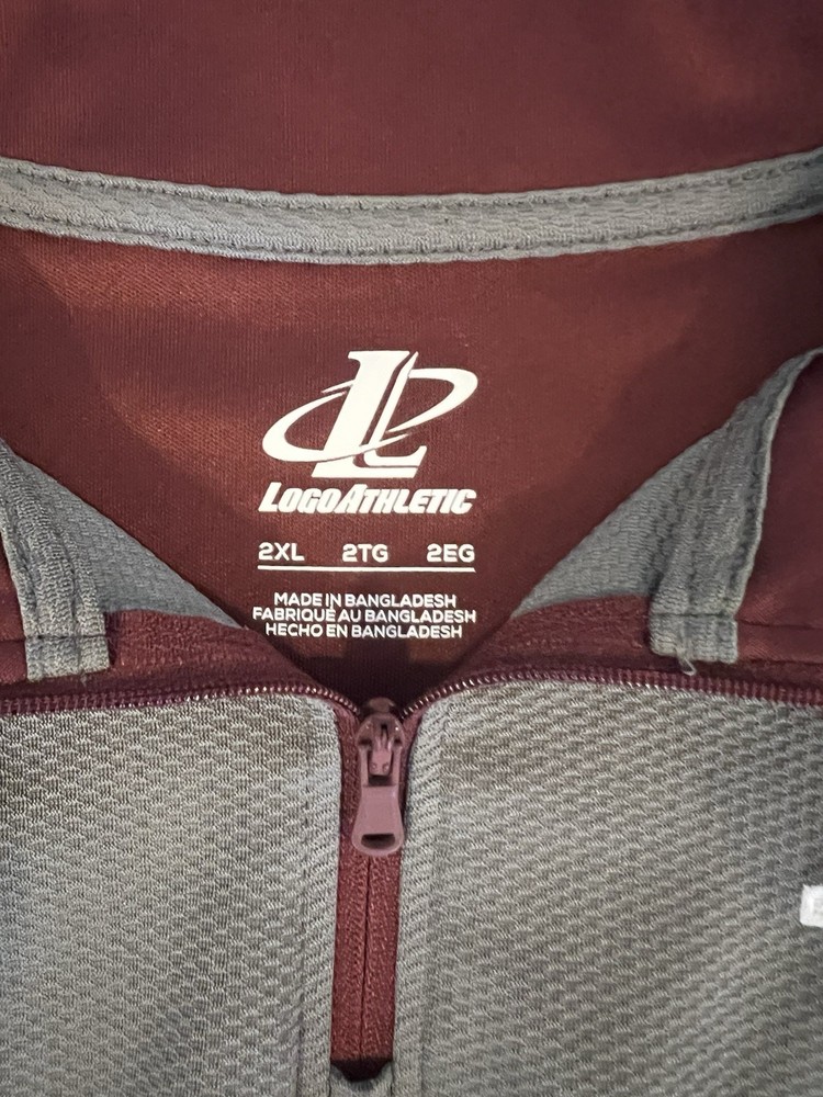 Light Weight Texas A&M Quarter Zip Pull Over Size XXL