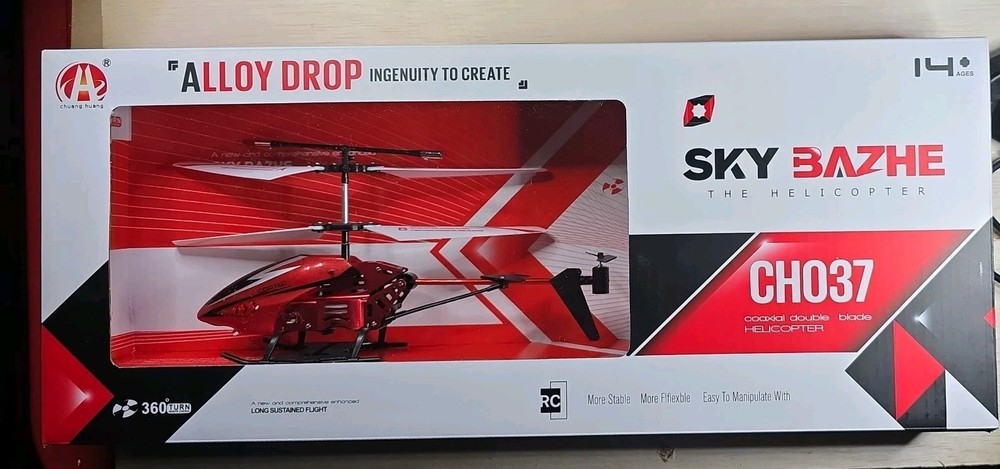 Sky BAZHE 360° Eversion Rechargeable Helicopter Enhanced RC Drone