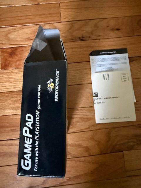 Game Pad BOX ONLY