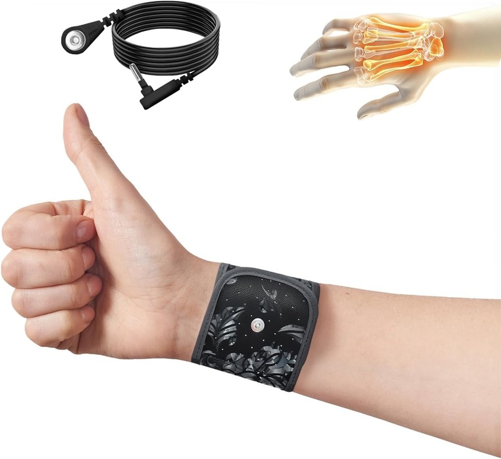 Adjustable Grounding Wrist Strap with 15ft Cord - For a Better Sleep Experience