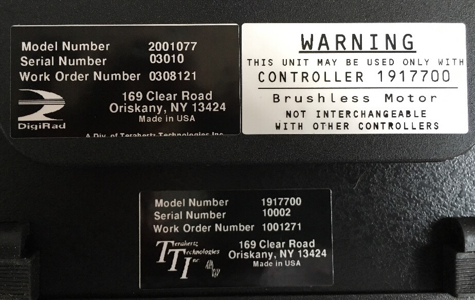 Terahertz Technologies Chopper 36Hz / 711Hz