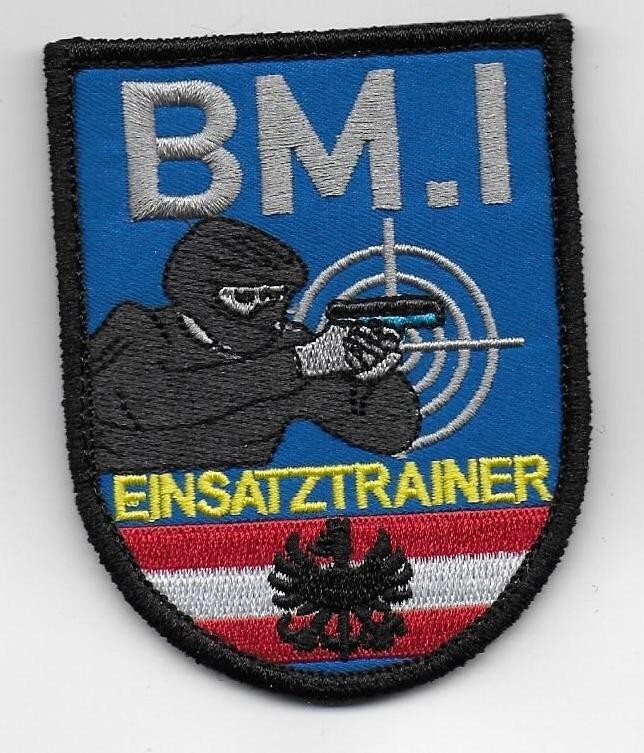 AUSTRIA EINSATZTRAINER BMI POLICE PATCH