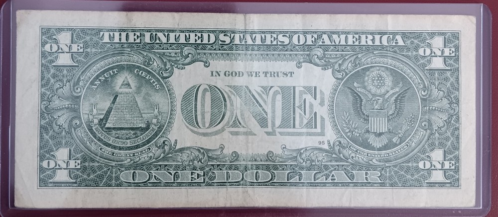 2013 $1 Star Note Error Rare SN: H00043268*