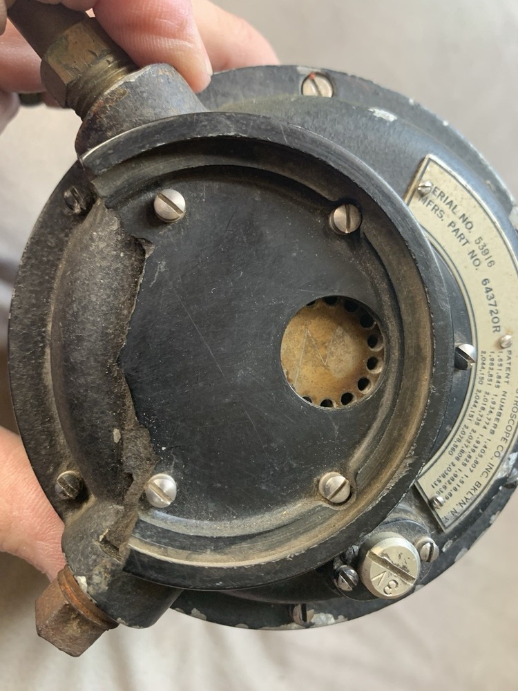 Ww2 Pilots Horizon Indicator 40s