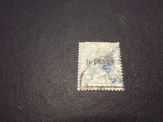 Straits Settlements stamp 75 Used (1)