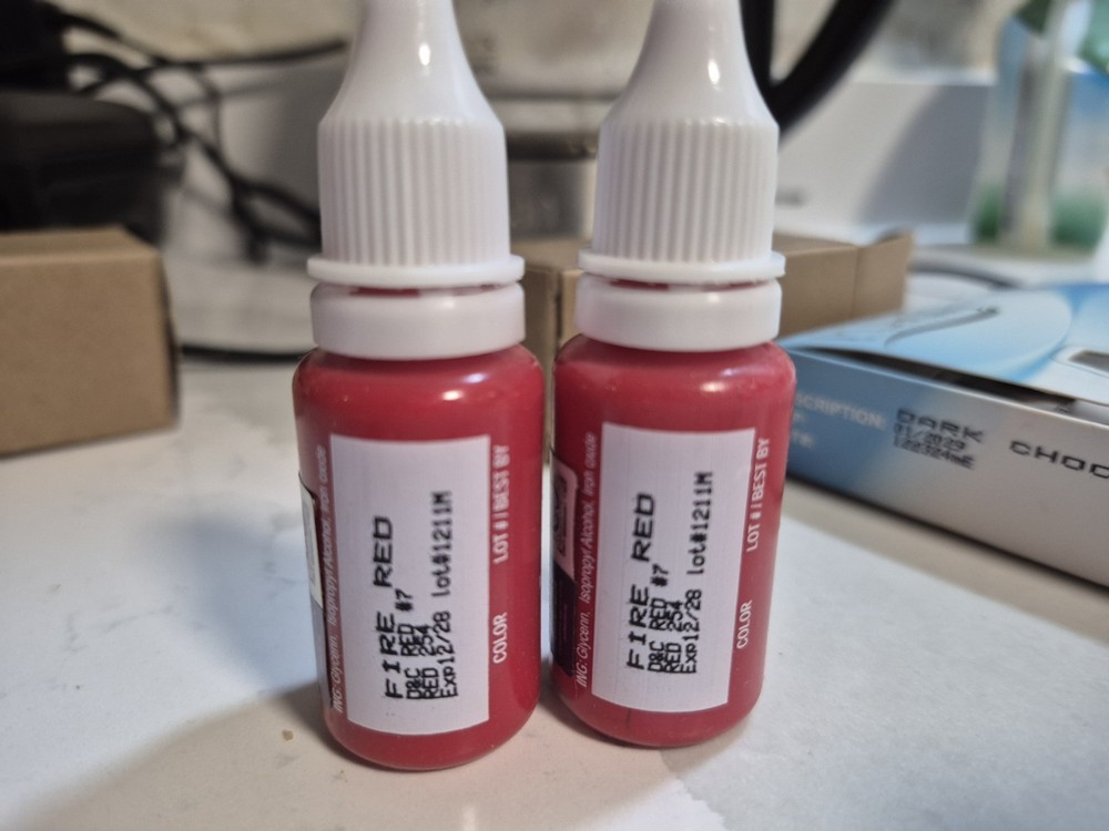 PURE Micropigment – Fire Red 1/2 Oz