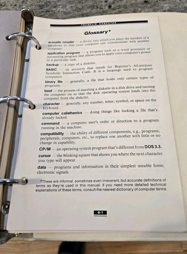 Franklin Ace 1000 User Reference Manual with Diagnostic Schematics VERY NICE