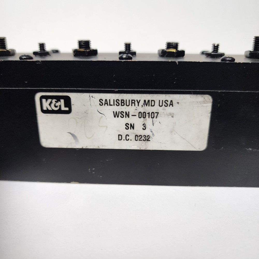 K&L Microwave WSN-00107 Filter