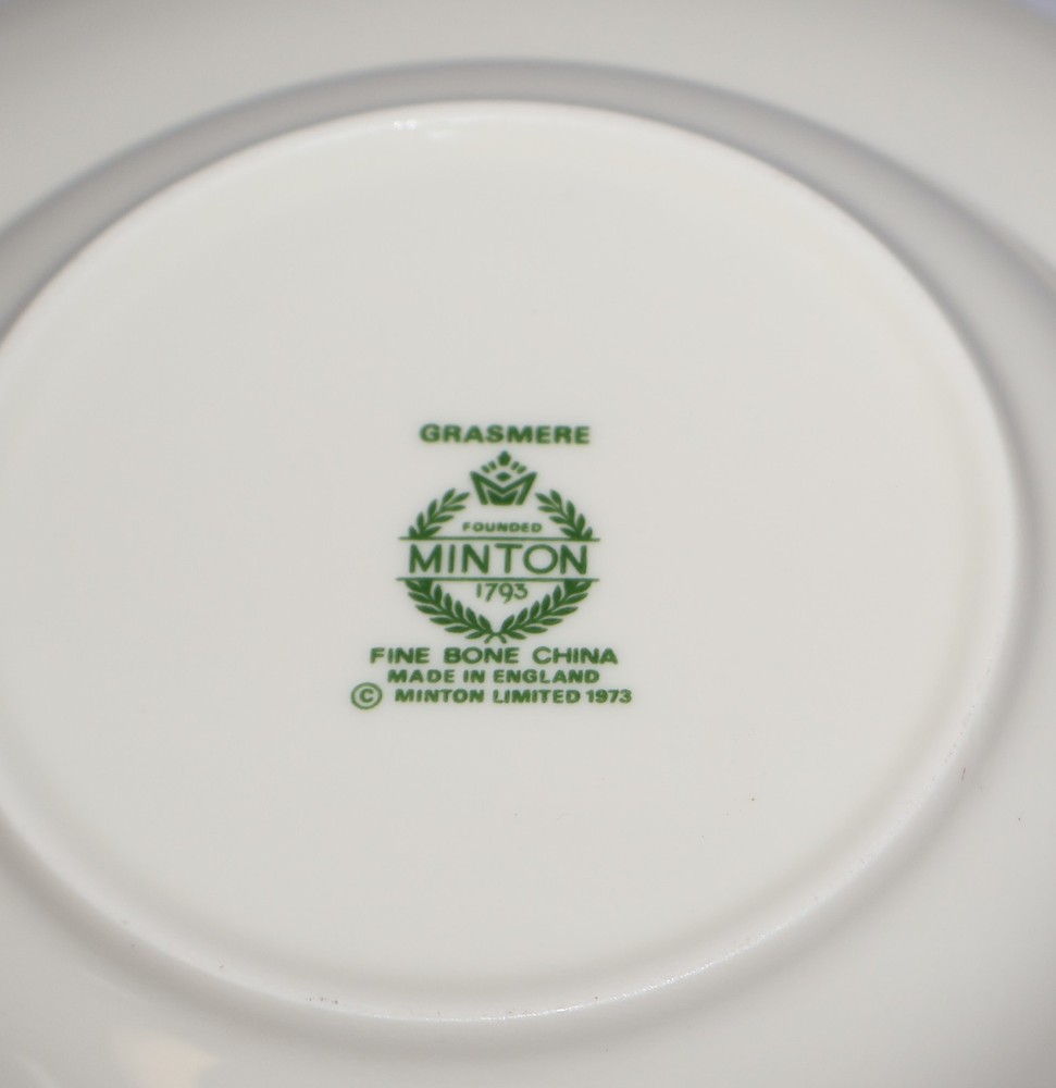 Minton Grasmere Blue Large 9” Rim Soup Bowl | Multiple Available