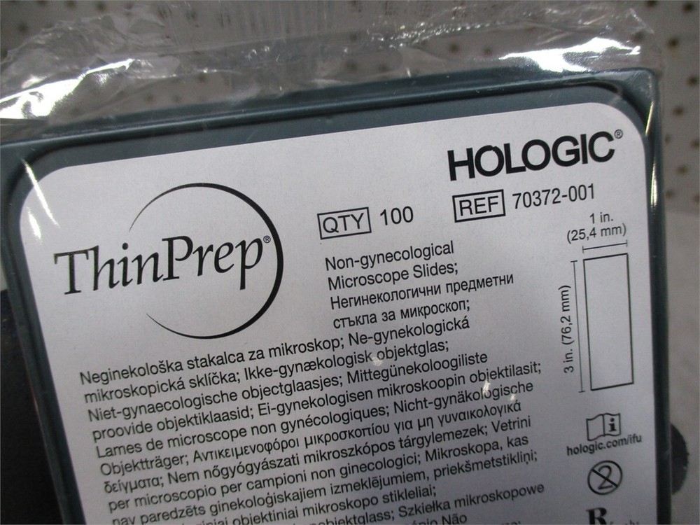 Hologic The Thin Prep PAP Test Microscope Slides -100PK