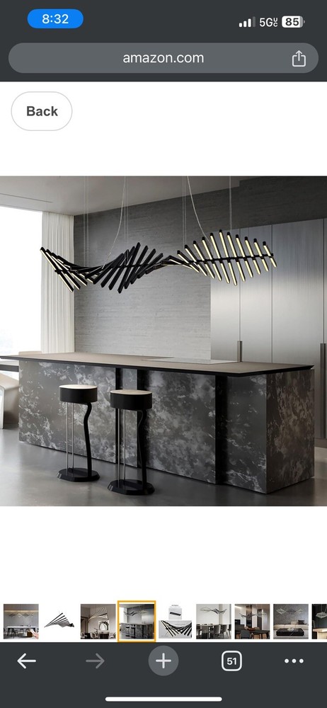 JAYMP designer chandelier