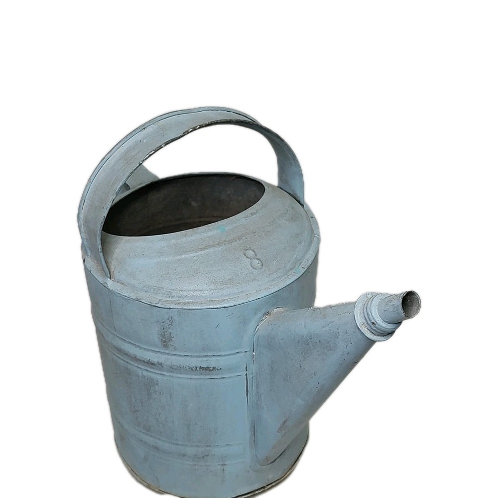 Vintage Rustic Galvanized Watering Can #8