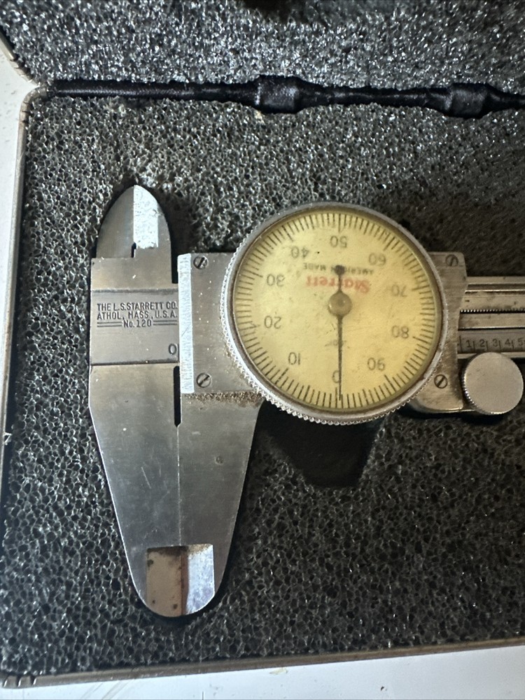 Starrett 6” Dial Caliper 120