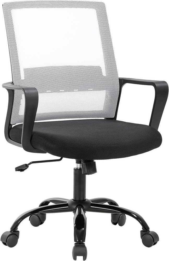Swivel Rolling Computer Chair Executive Lumbar Support Task Mesh Chair