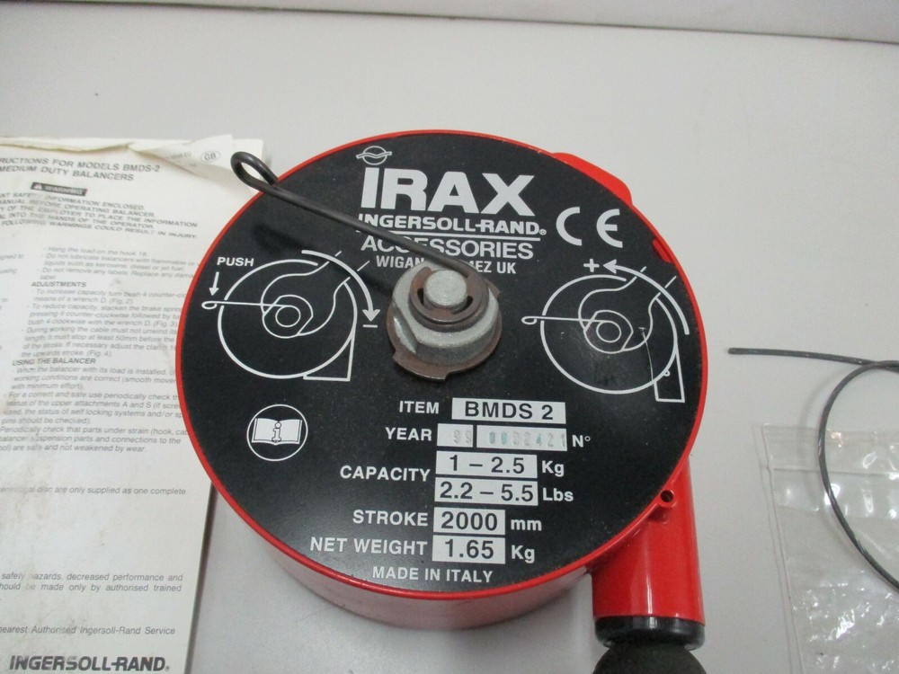 IRAX Ingersoll Rand BMDS-2 Medium Duty Spring Balancer