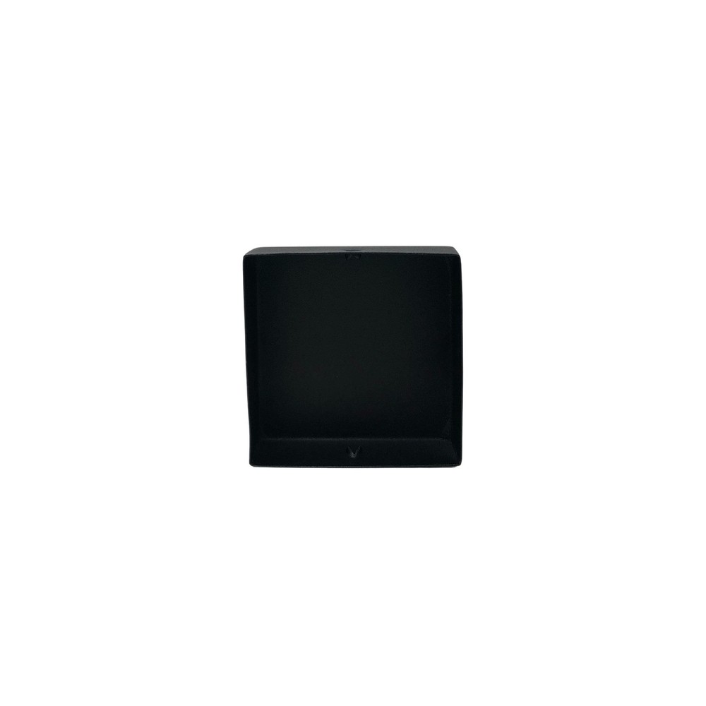 Nuvo Iron Eazy Cap™ Flat Pyramid Post Cap - Galvanized Powder Coated Steel