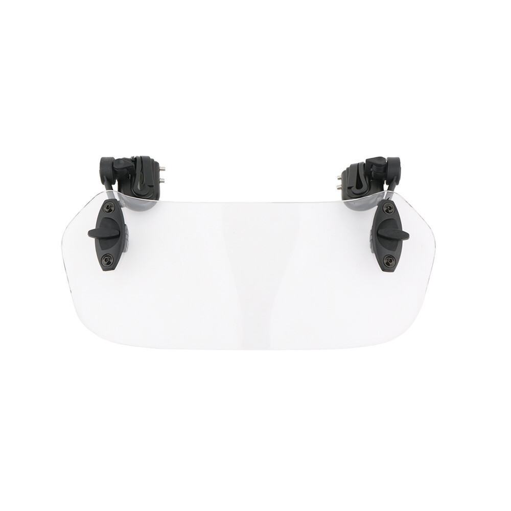 Motorcycle Adjustable Clip-on Windscreen Extender Windshield Extension Universal