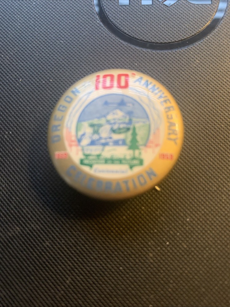 1959 Oregon Anniversary 100 Year  Pinback Button