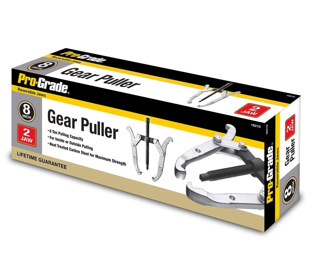 Tools 18210 8" Adjustable 2 Jaw Gear Puller 6 T