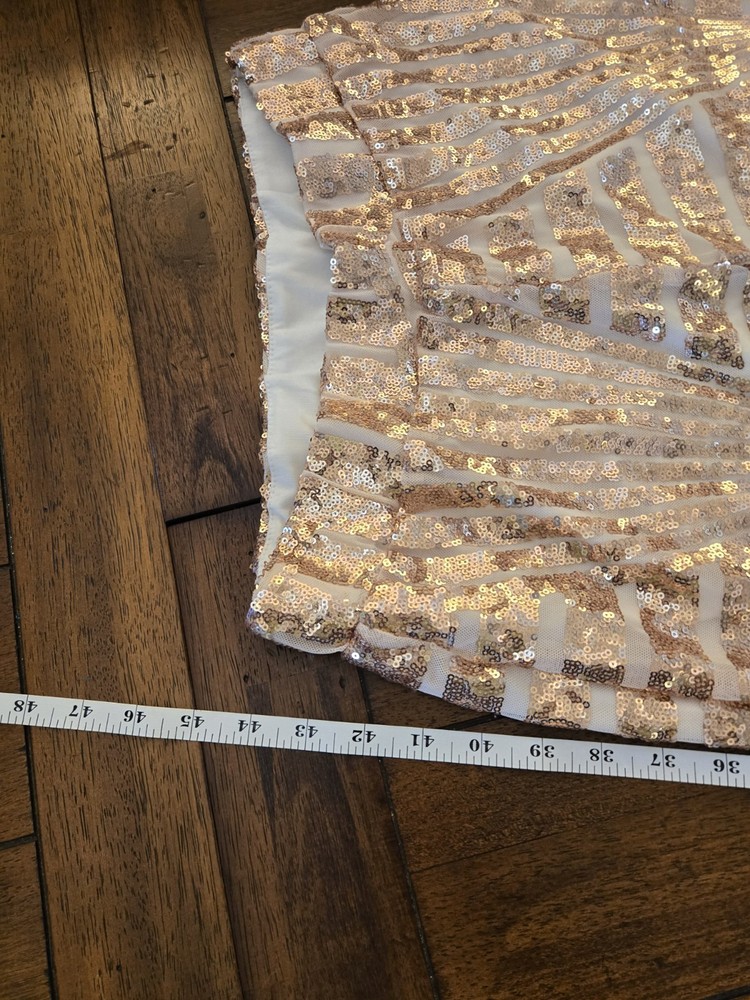 Gold Dance Costume Sequin Pants