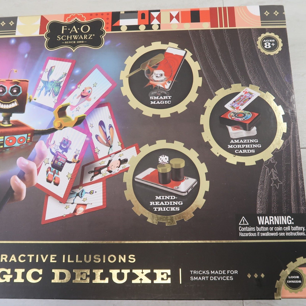 Fao Schwarz Toy Magic Set Interactive Deluxe
