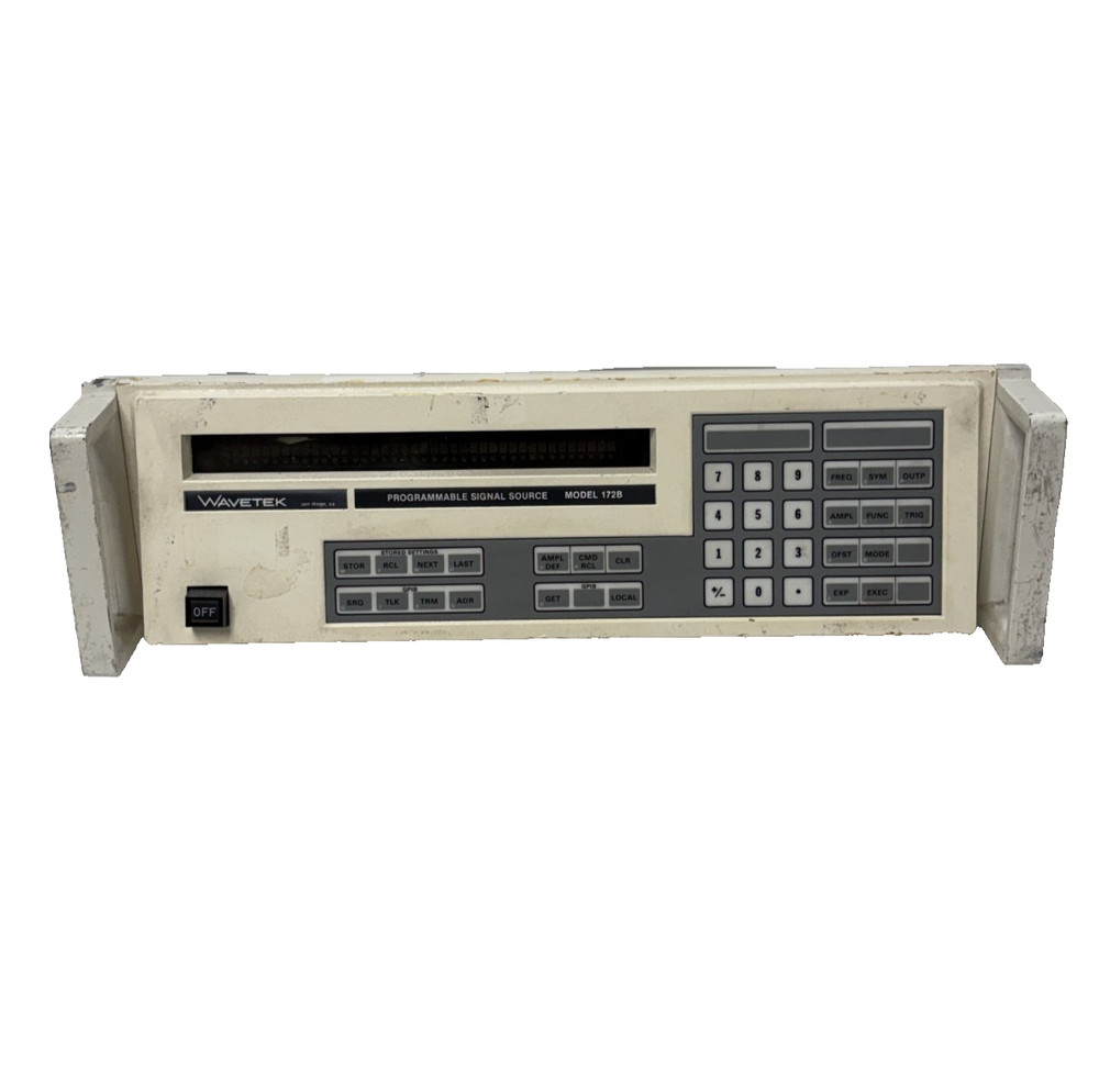 WAVETEK PROGRAMMABLE SIGNAL SOURCE MODEL 172B