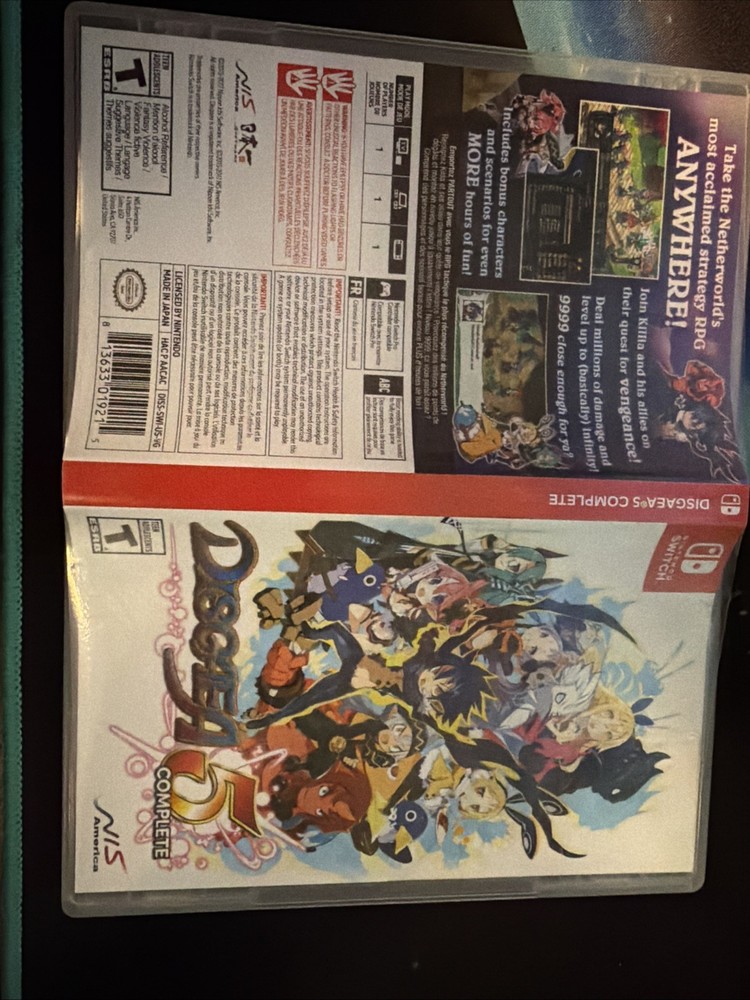 Disgaea 5 Complete CASE ONLY