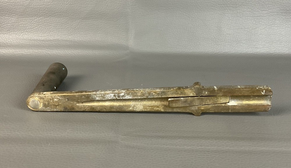 Vintage bronze winch handle 10” long