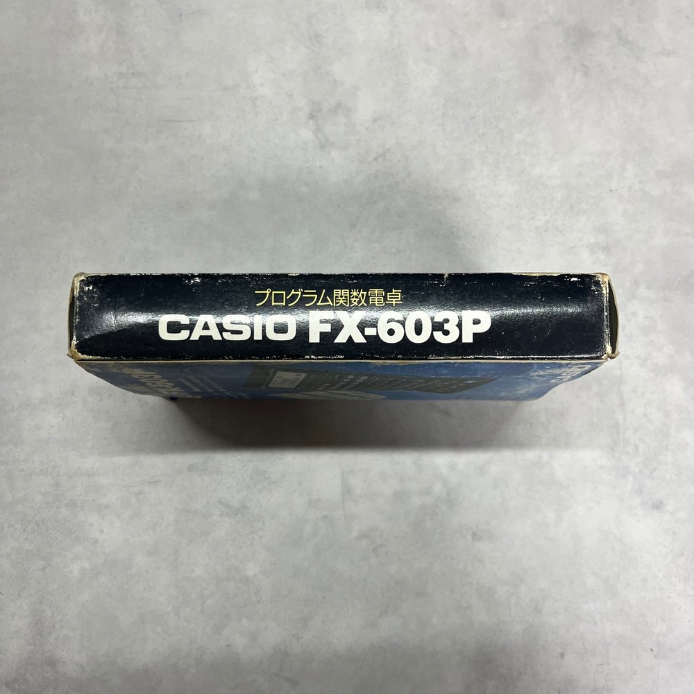 Casio FX-603P Pocket Computer Scientific Programmable Calculator Japan Tested!!