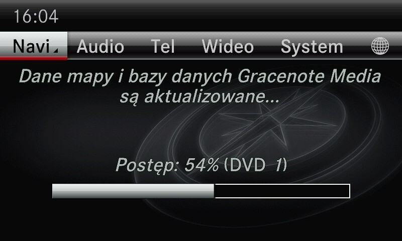 Mercedes COMAND NTG 4.5/4.7 Europe V20 MAP UPDATE + ACTIVATION CODE navigation