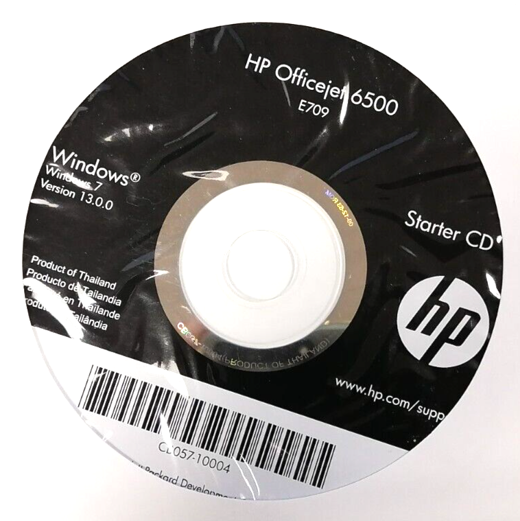 HP Officejet 65000 Windows 7 Starter CD